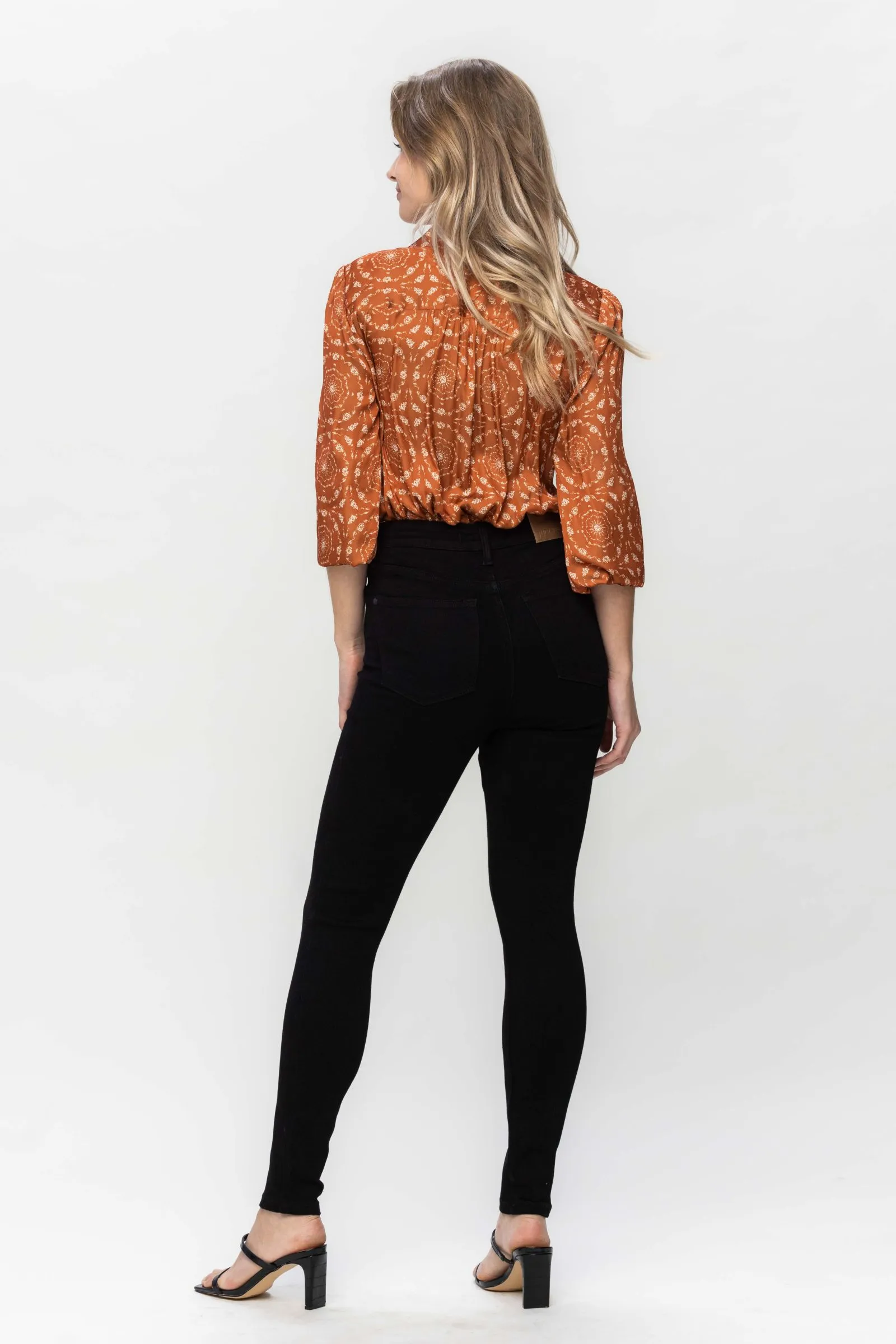 Judy Blue Black High Waist Tummy Control Classic Skinny