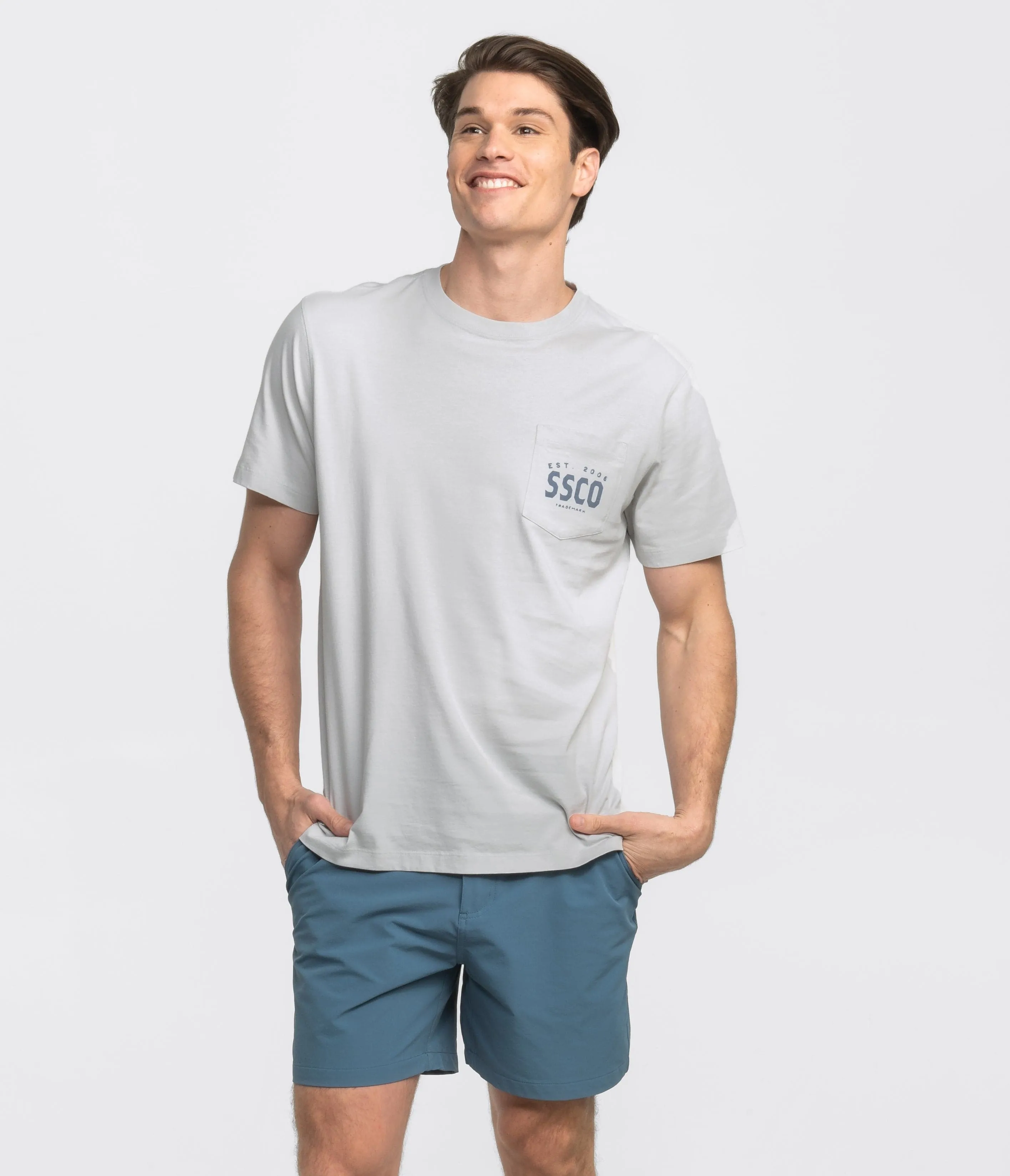 Lake Brew Tee SS - Oyster