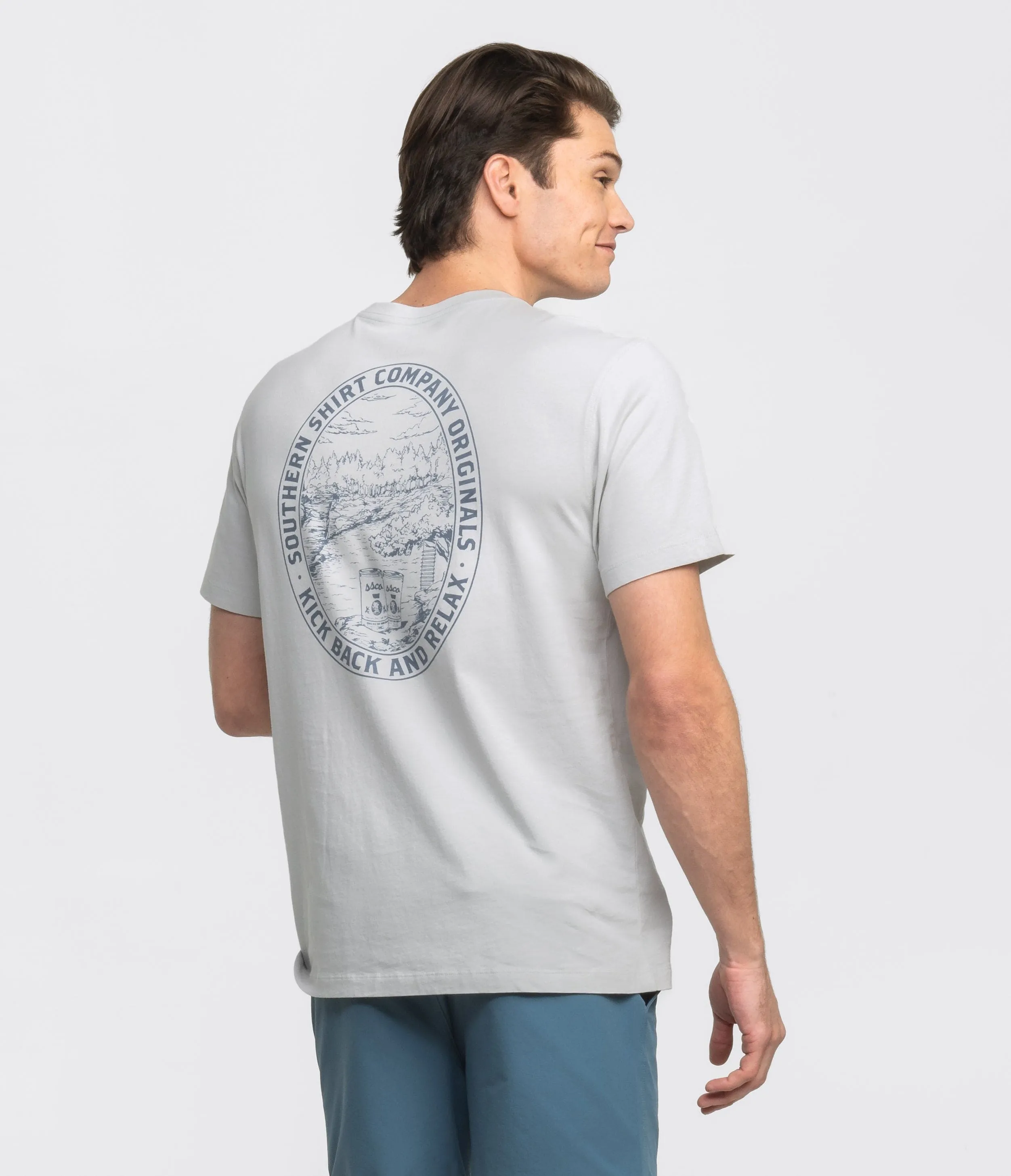Lake Brew Tee SS - Oyster