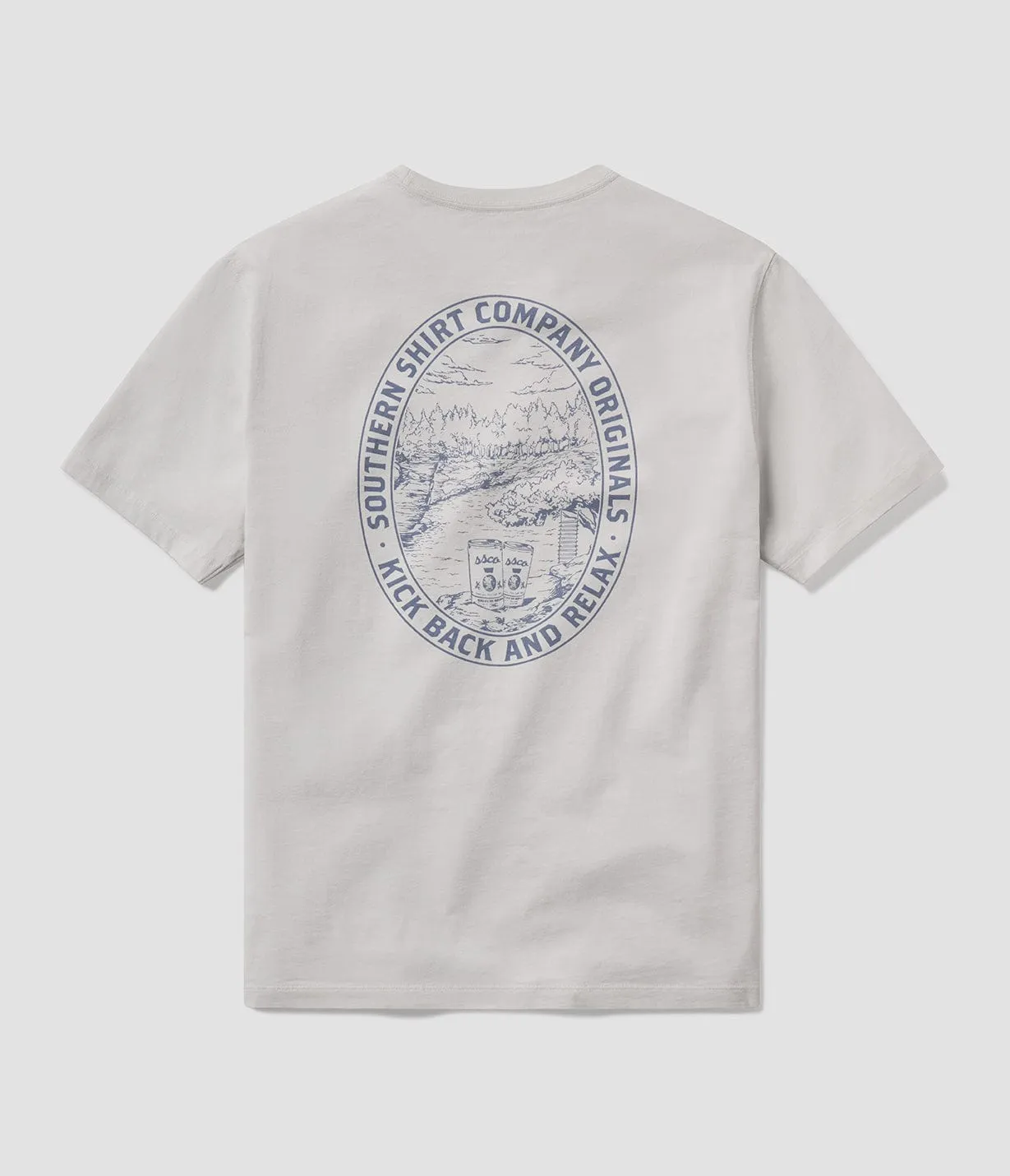 Lake Brew Tee SS - Oyster