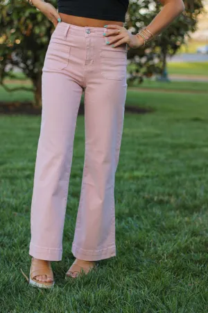 Luna High Rise Wide Leg Jean(Two Colors)