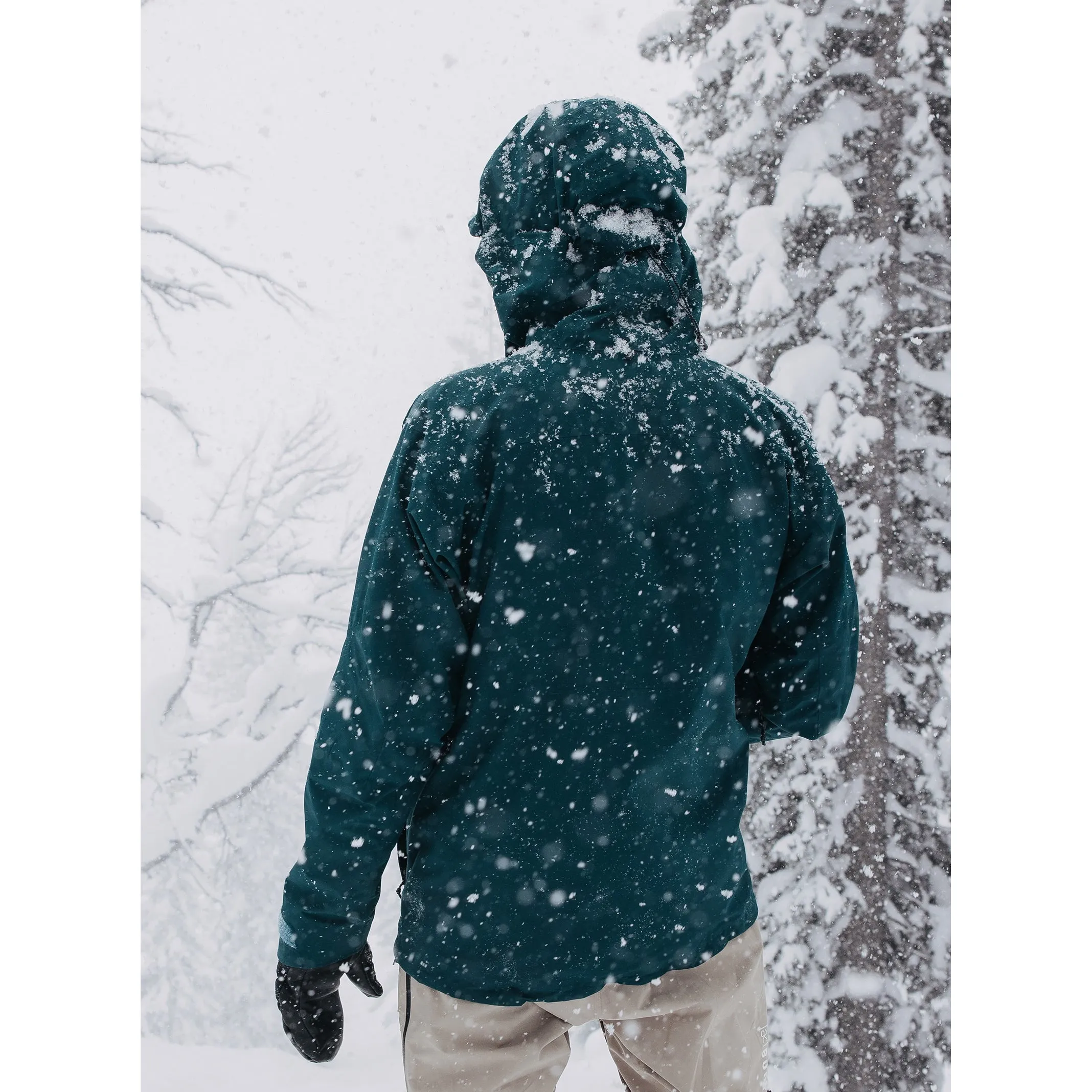 M AK GORE CYCLIC JACKET DEEP EMERALD