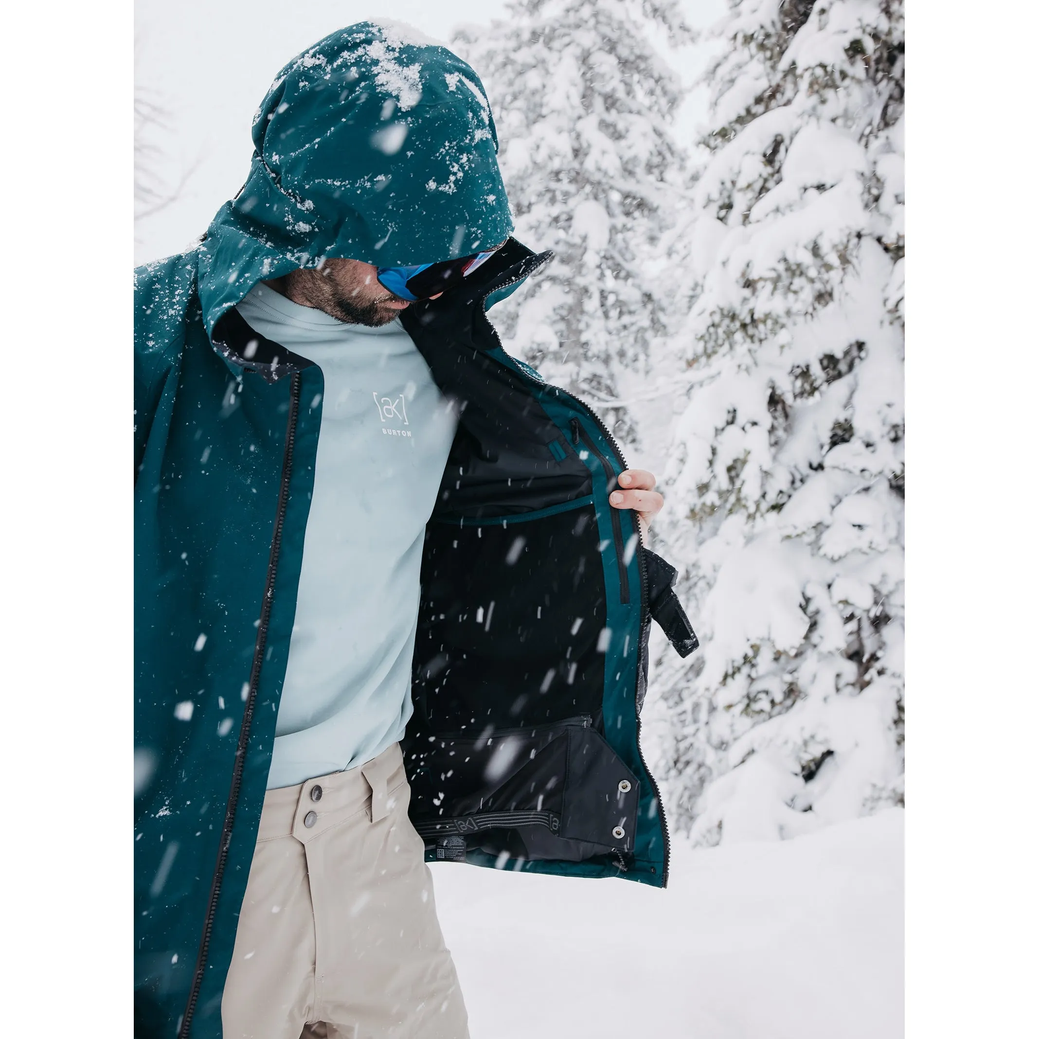 M AK GORE CYCLIC JACKET DEEP EMERALD