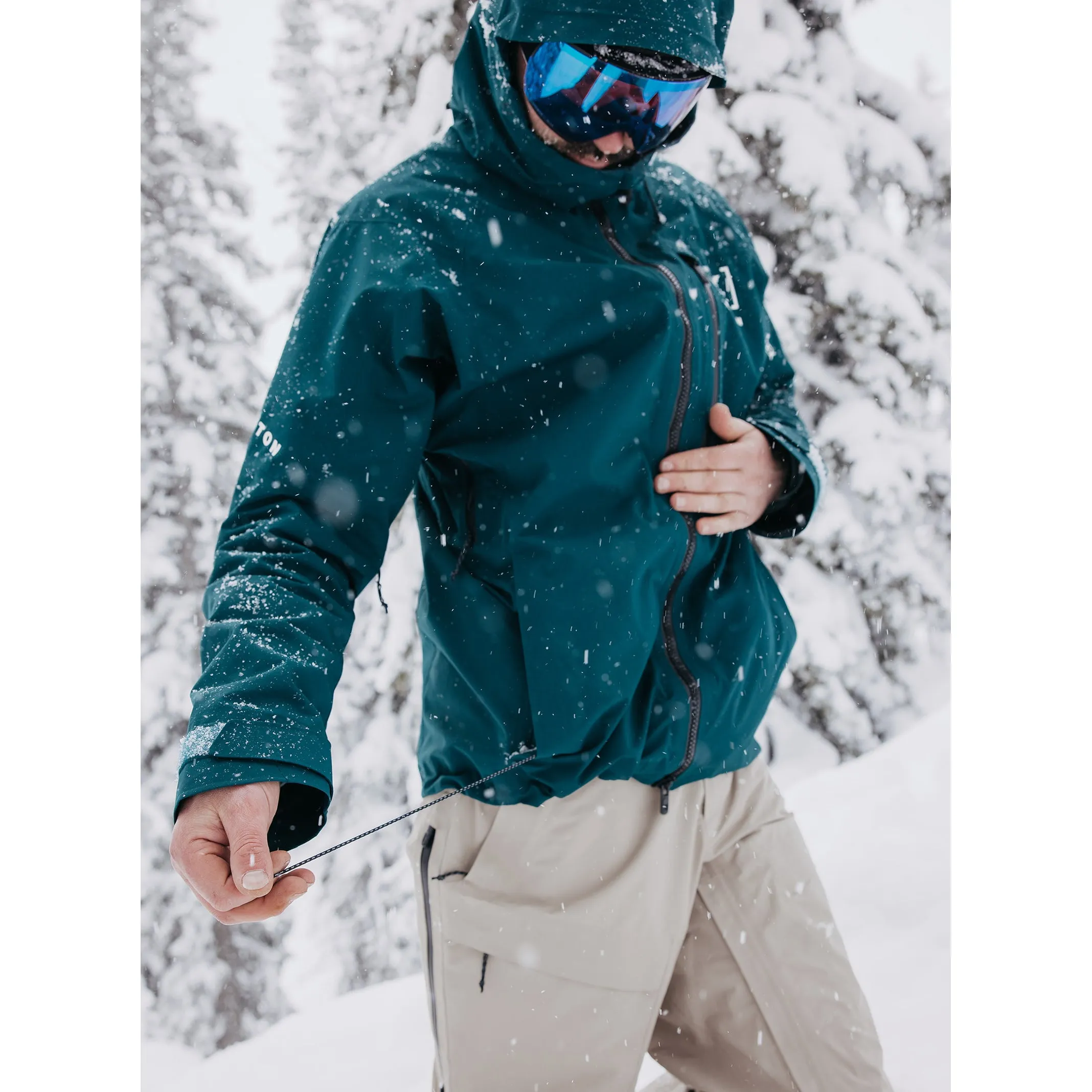 M AK GORE CYCLIC JACKET DEEP EMERALD