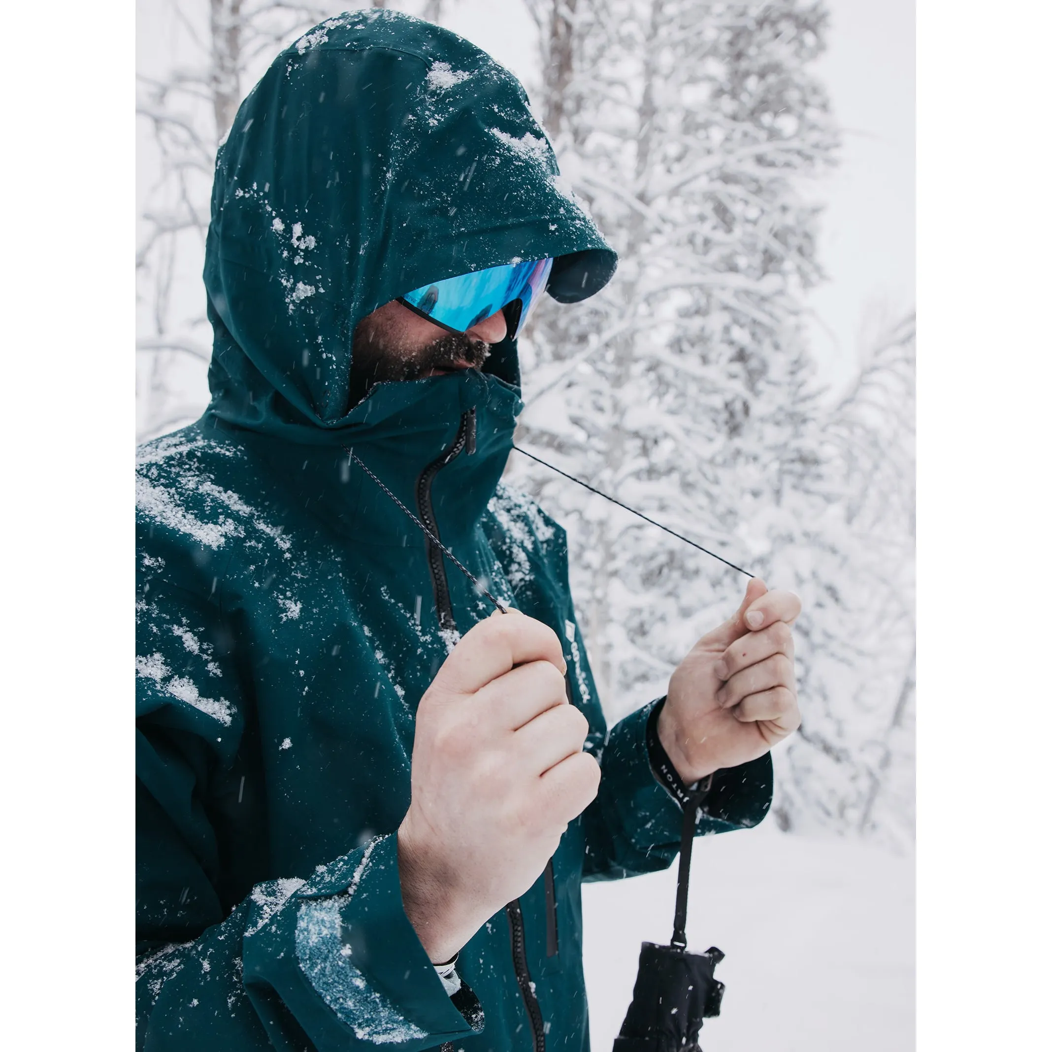 M AK GORE CYCLIC JACKET DEEP EMERALD