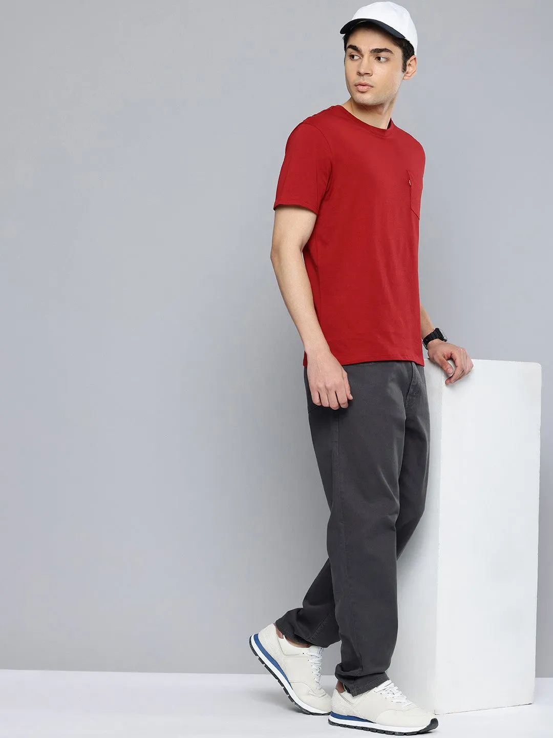 Men's 550'92 Grey Relaxed Fit Mid Rise Jeans