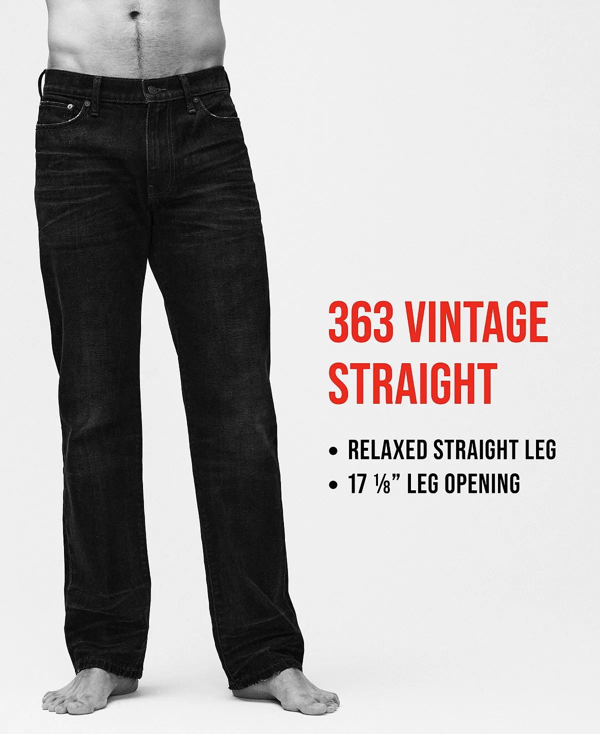Men's jeans 363 vintage like straight stretch Lucky Brand, multi