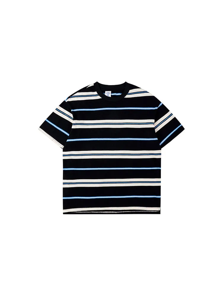 Men'S Relaxed Fit Striped T-Shirt
