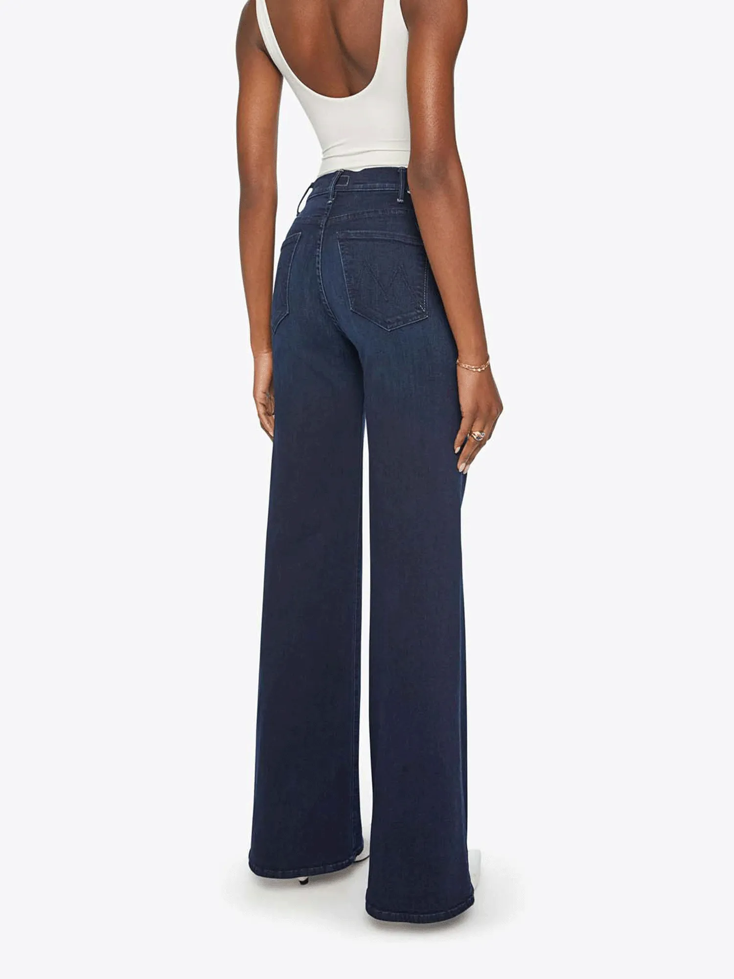Mother The Hustler Roller Sneak Jeans