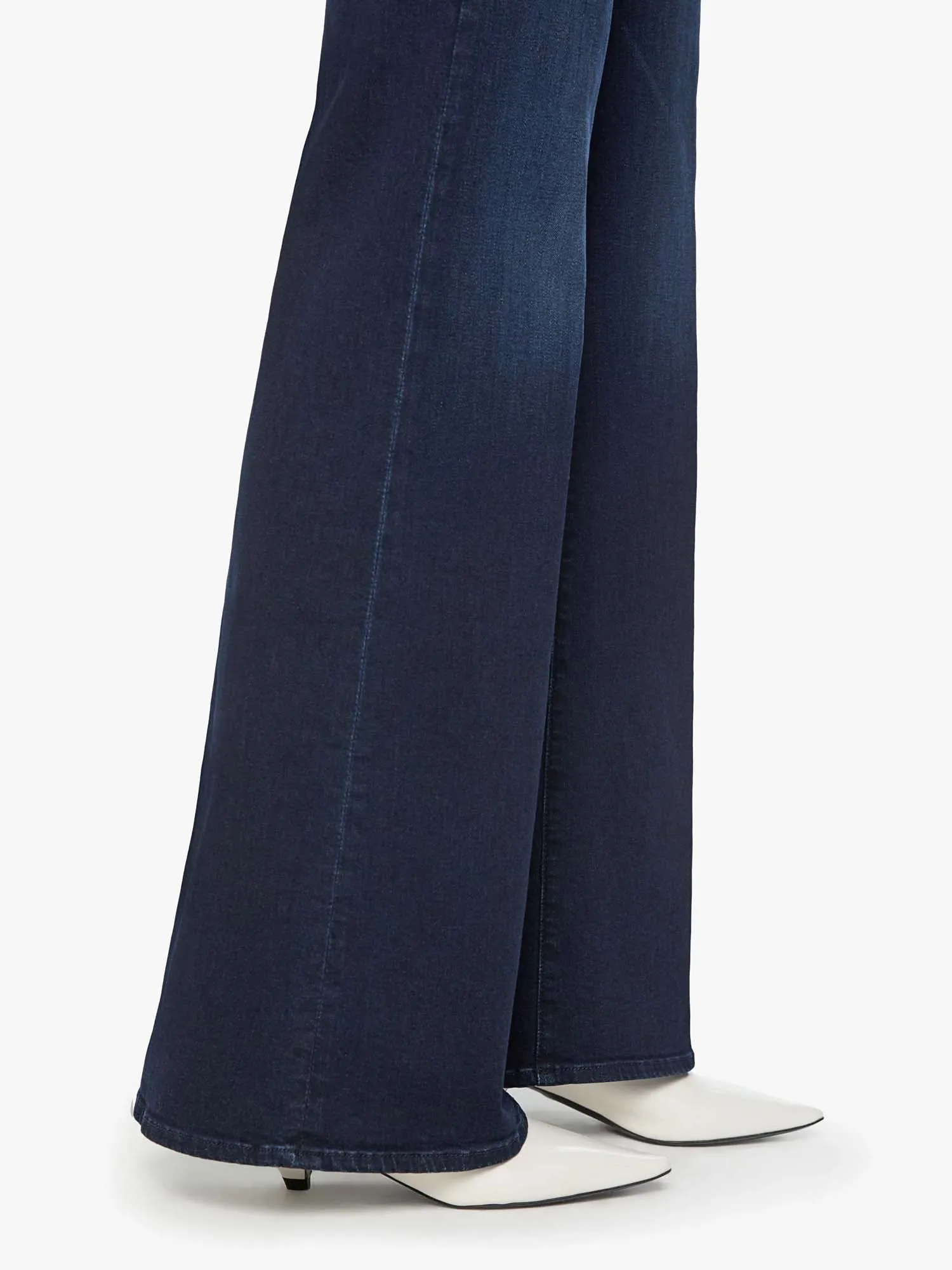Mother The Hustler Roller Sneak Jeans