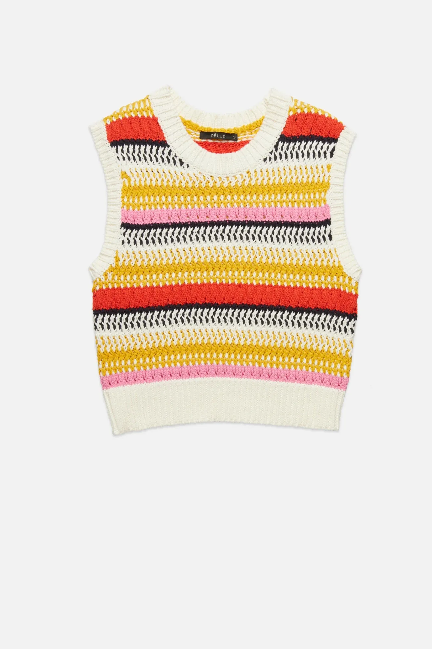 Moura Knit Vest in Multicolor