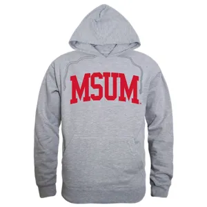 MSUM Minnesota State University Moorhead Game Day Hoodie Sweatshirt Heather Grey