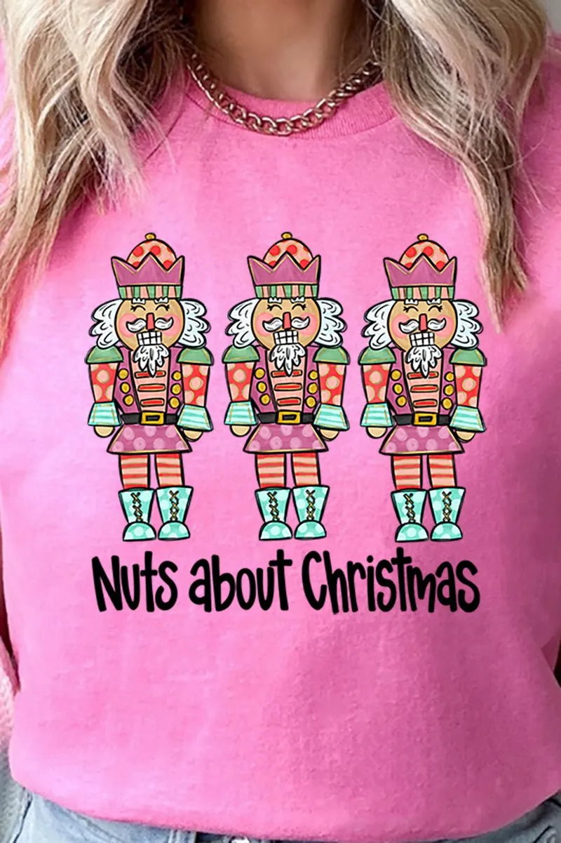 Nuts About Christmas Short Sleeve Relaxed Fit T-Shirt