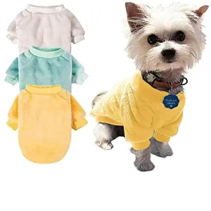 Pack of 2 Or 3, Ultra Soft and Warm Cat Pet Sweaters
