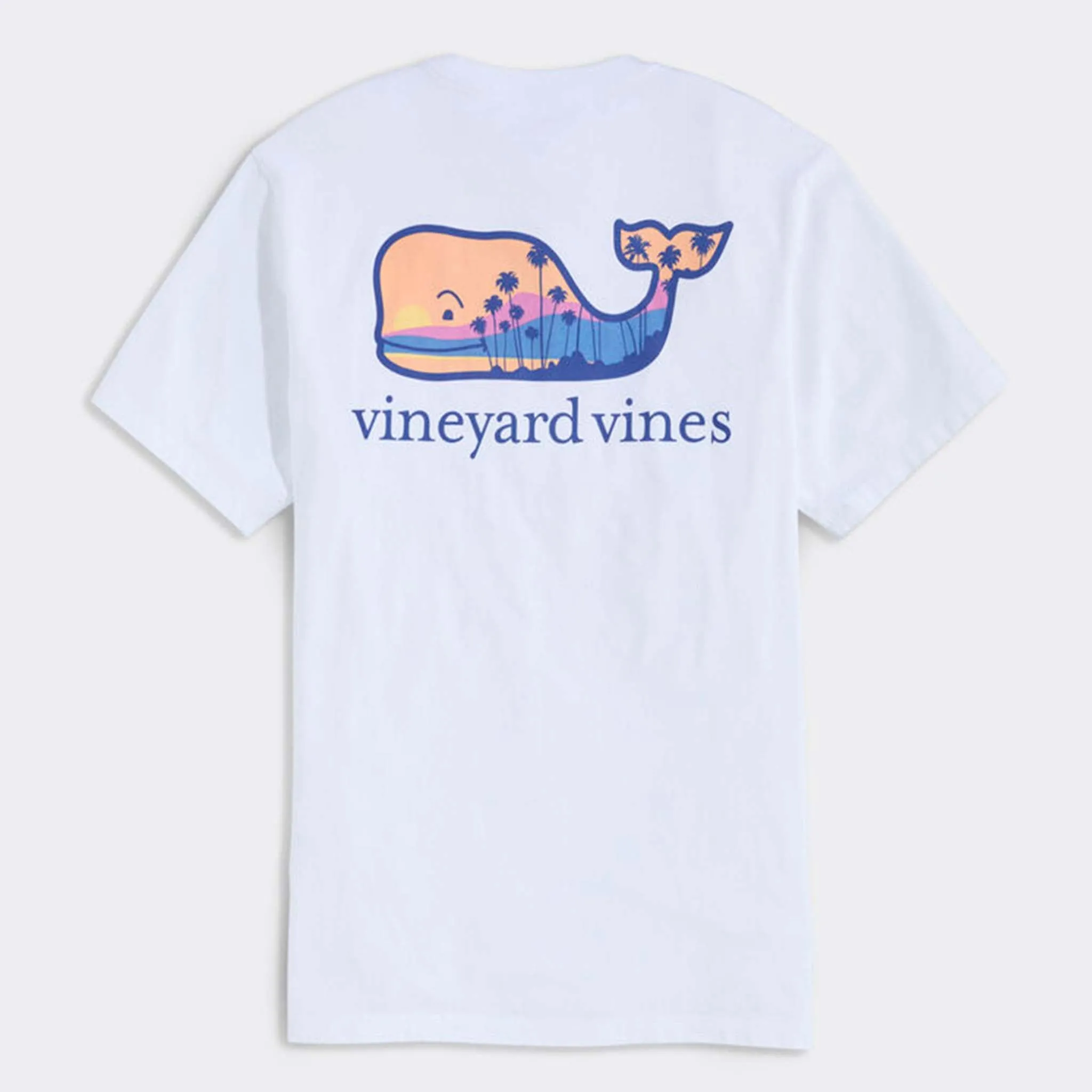 Palm Tree Silhouette Short Sleeve T-Shirt