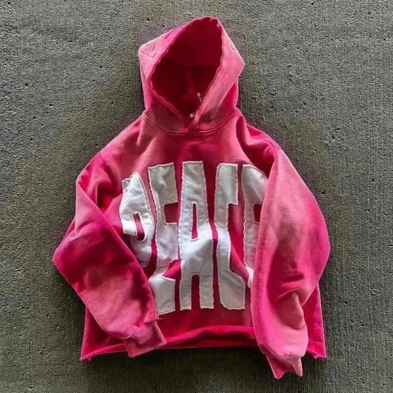 Peace Sign Hoodie | Unisex Loose Style