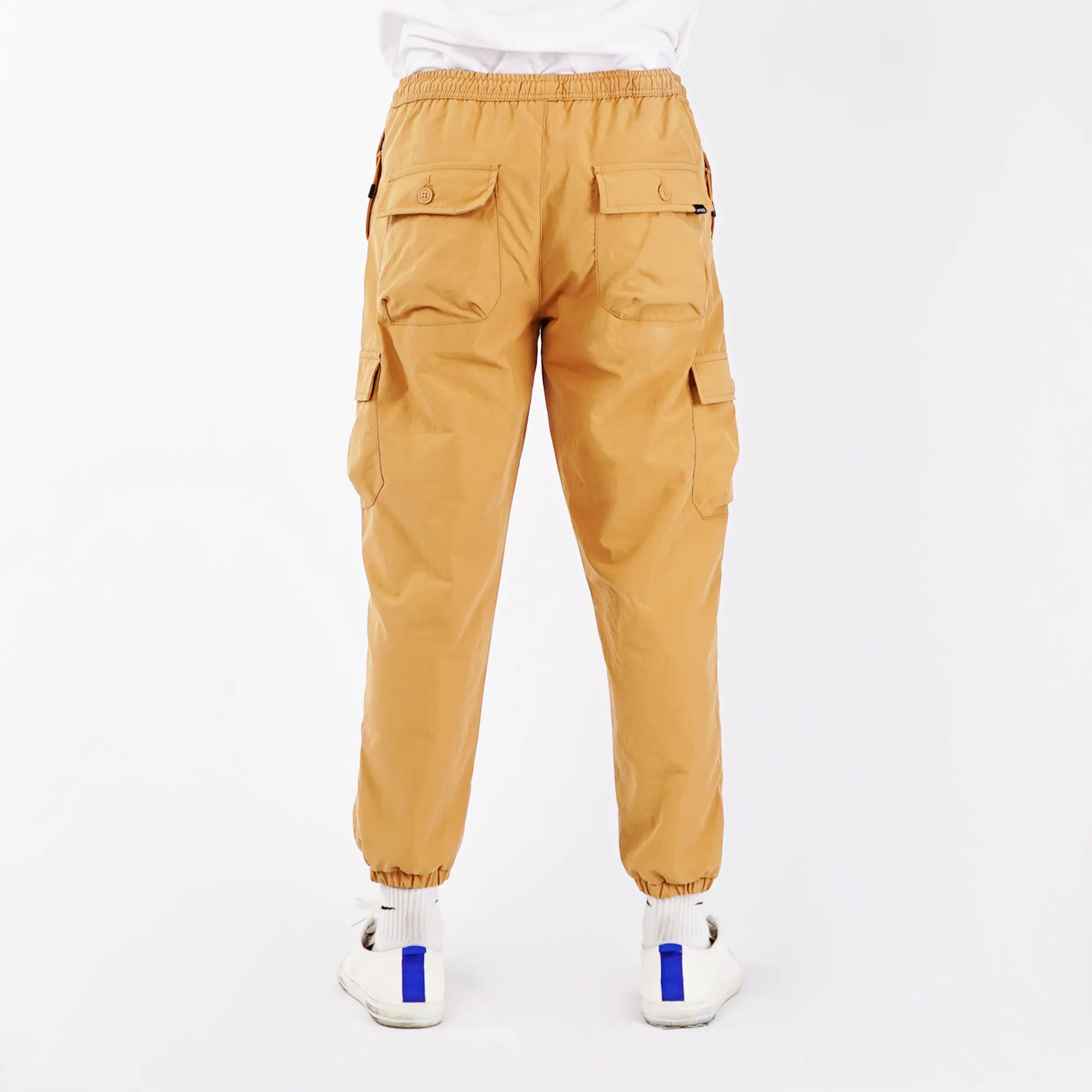 Petrol Ladies Basic Cargo Jeans for Ladies Trendy Fashion High Quality Apparel Comfortable Casual Cargo Pants for Ladies Mid Waist 145985 (Brown)