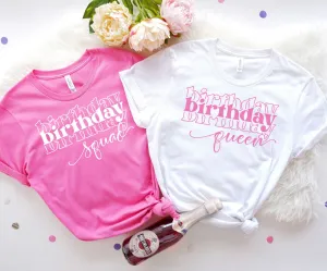 PREORDER: Matching Birthday Squad Tees
