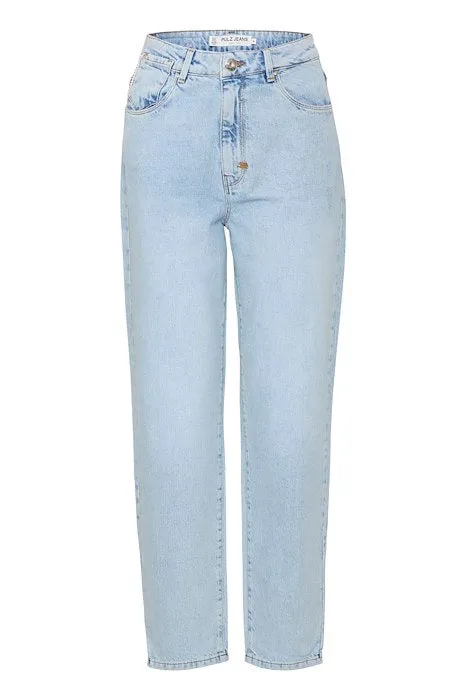 PZWHITNEY Jeans, Ankl, Tapered Leg - Light Blue Denim