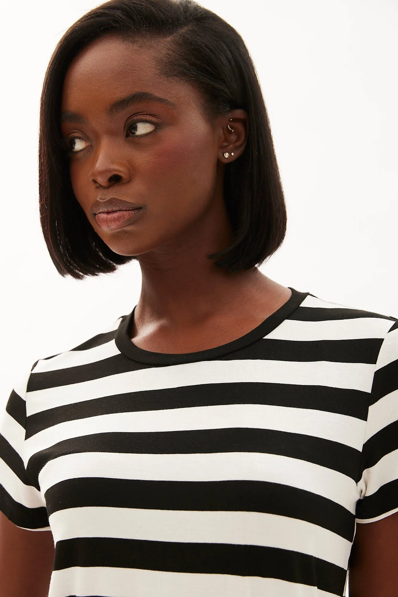Relaxed Crew Neck Tee
