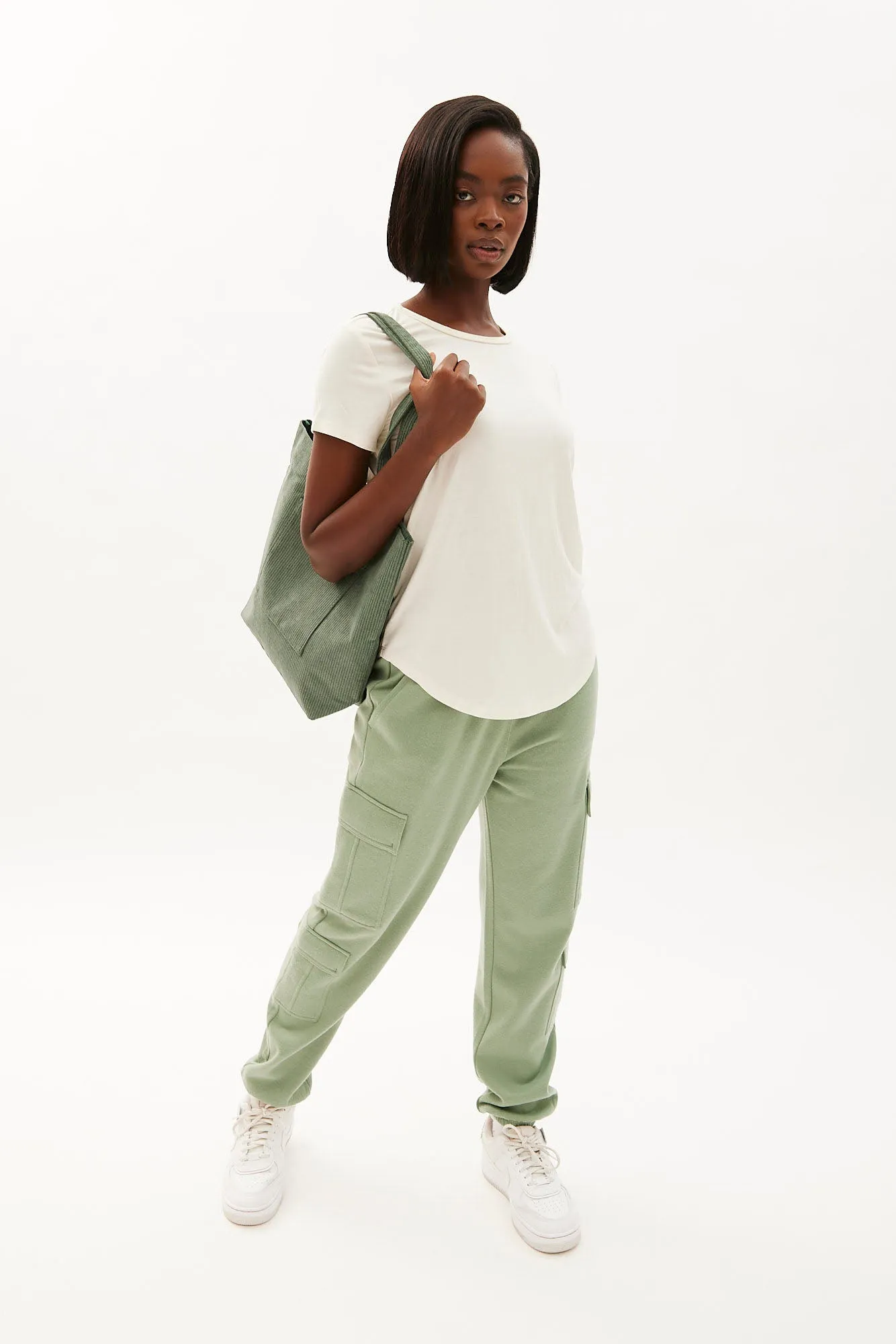Relaxed Crew Neck Tee