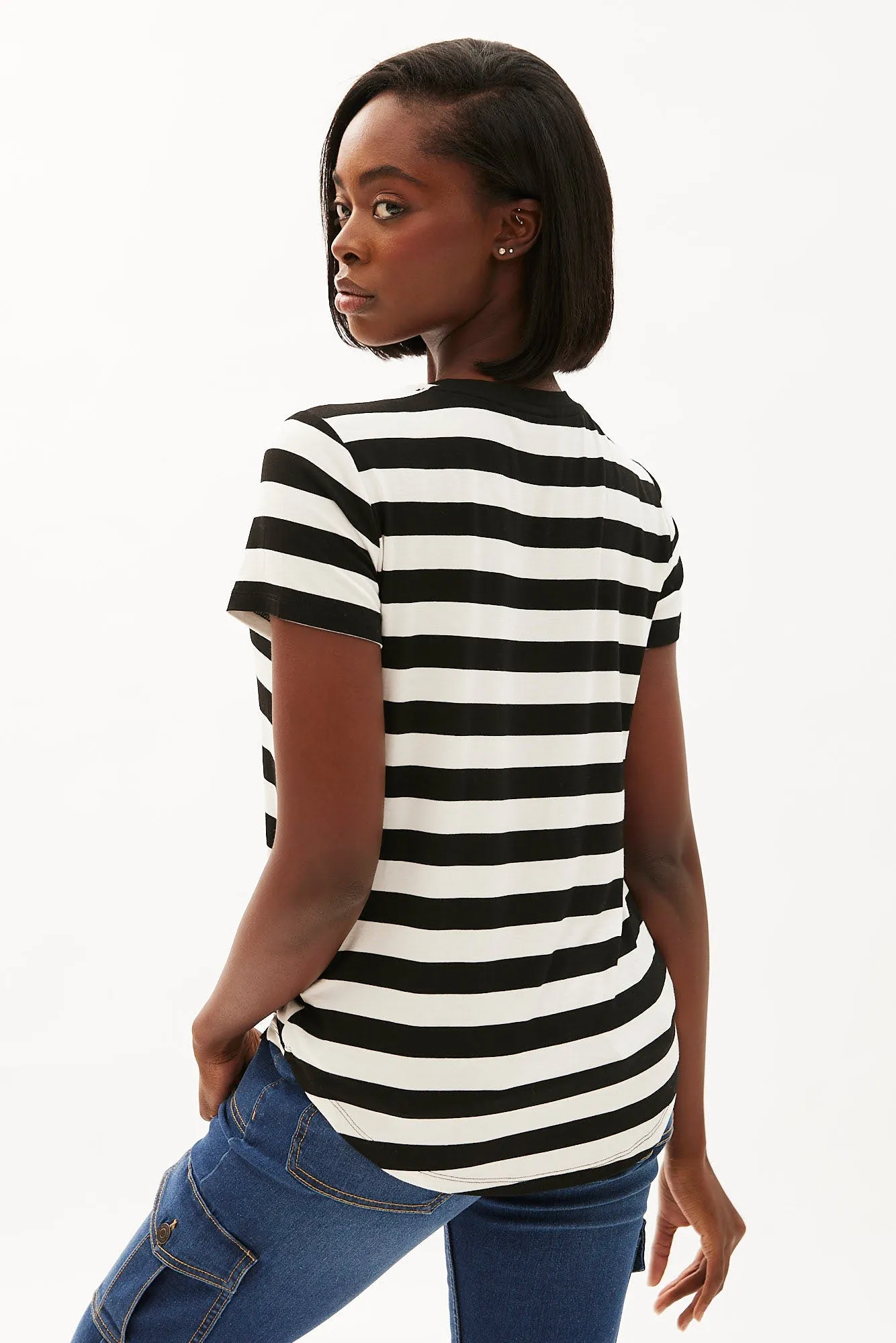 Relaxed Crew Neck Tee