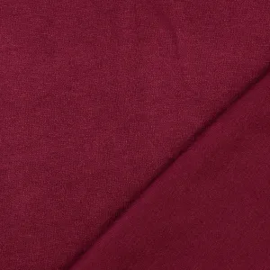 REMNANT 0.56 Metre - Snug Viscose Blend Sweater Knit in Wine Red