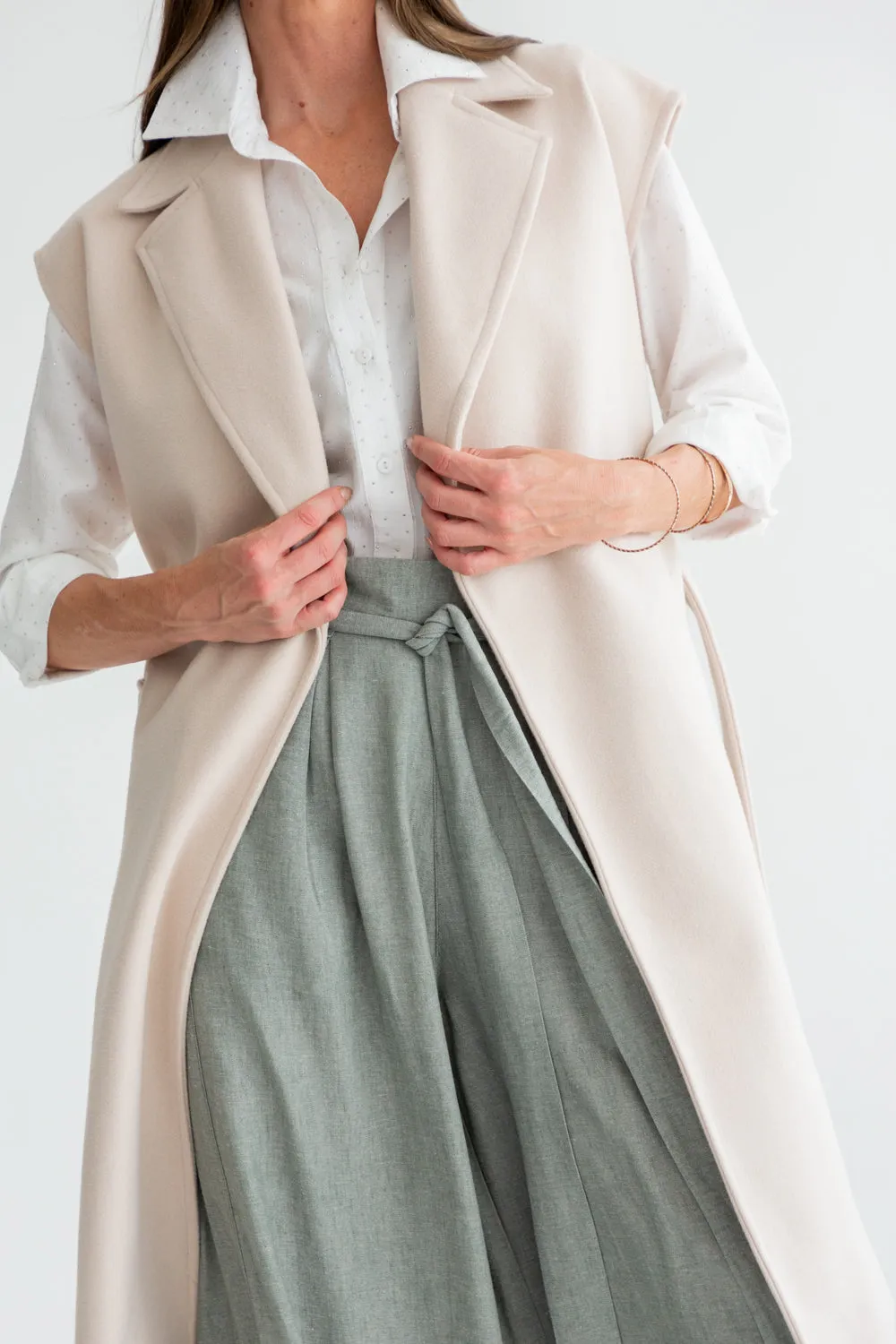 Serafina Coat Ivory