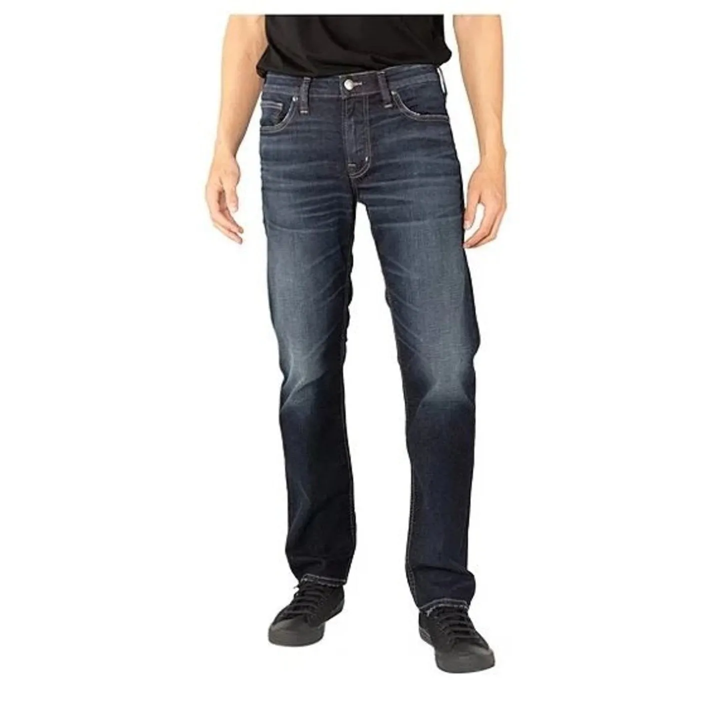 Silver Jeans Men’s Allan Classic Fit Straight Leg
