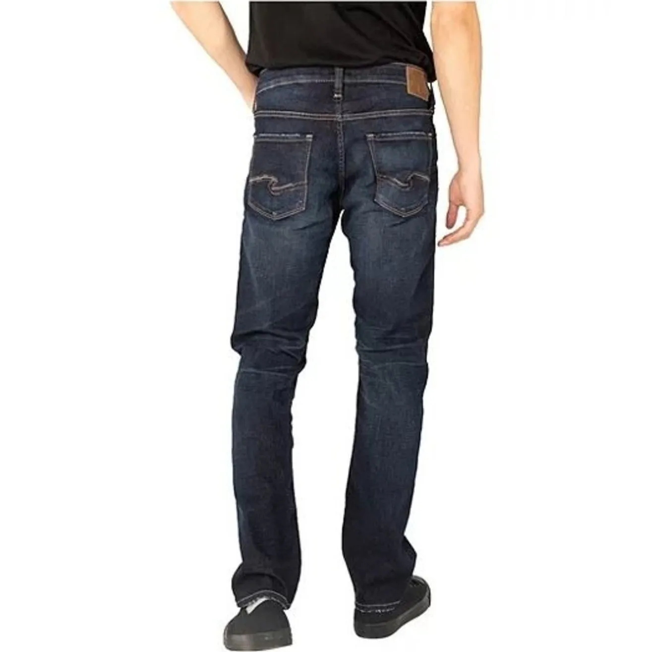 Silver Jeans Men’s Allan Classic Fit Straight Leg