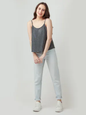 Silver Shimmer Top