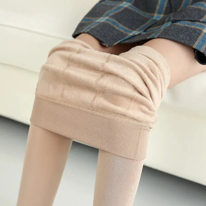 Snug Faux Fur Leggings