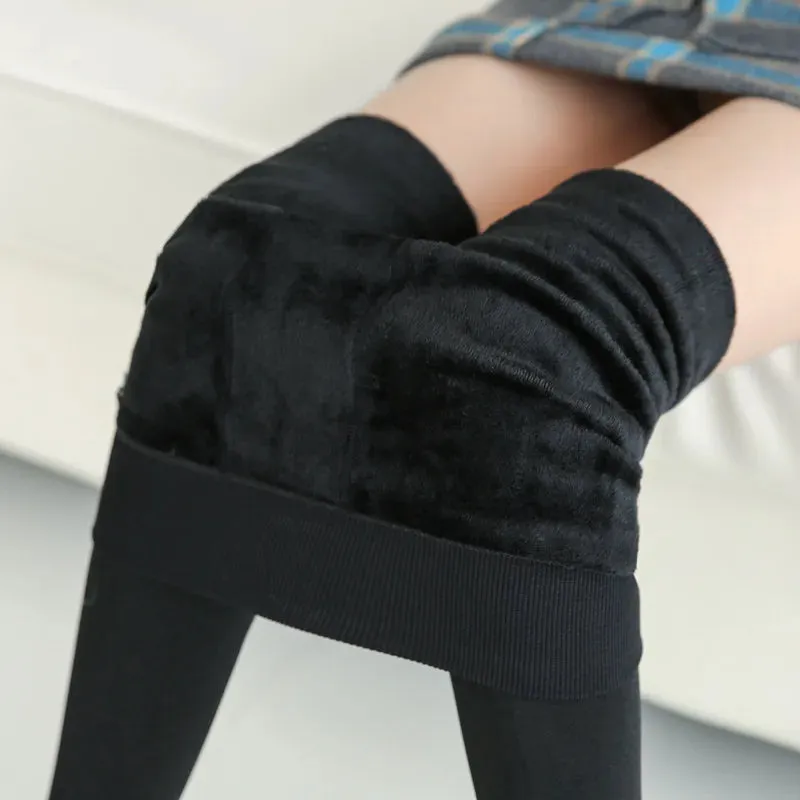 Snug Faux Fur Leggings