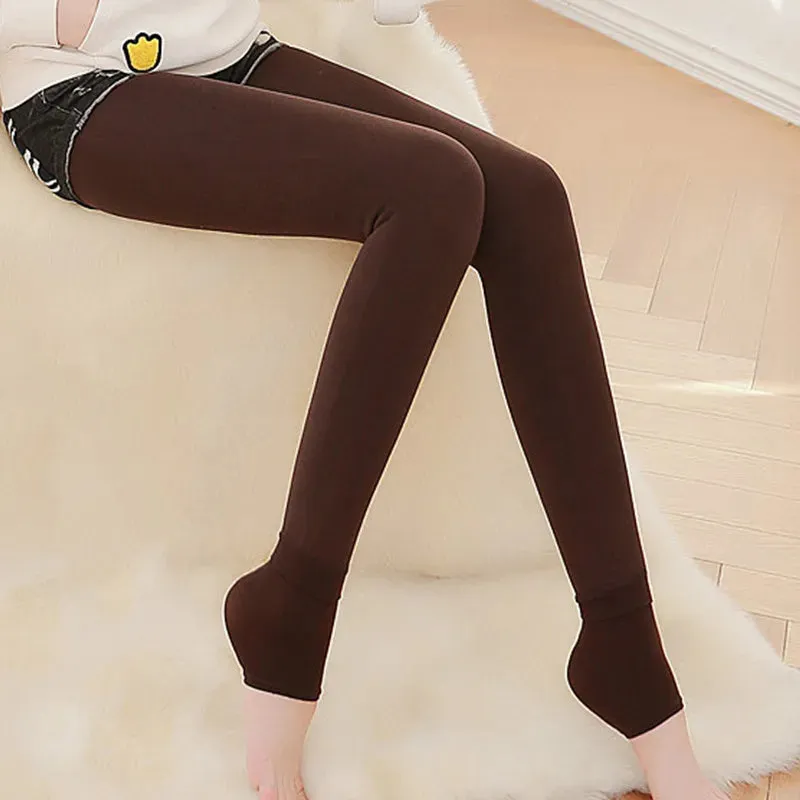 Snug Faux Fur Leggings