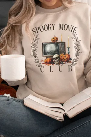 Spooky Movie Club Heavy-weight Crew Sweatshirt
