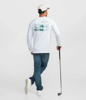 Stay The Course LS Tee • Bright White