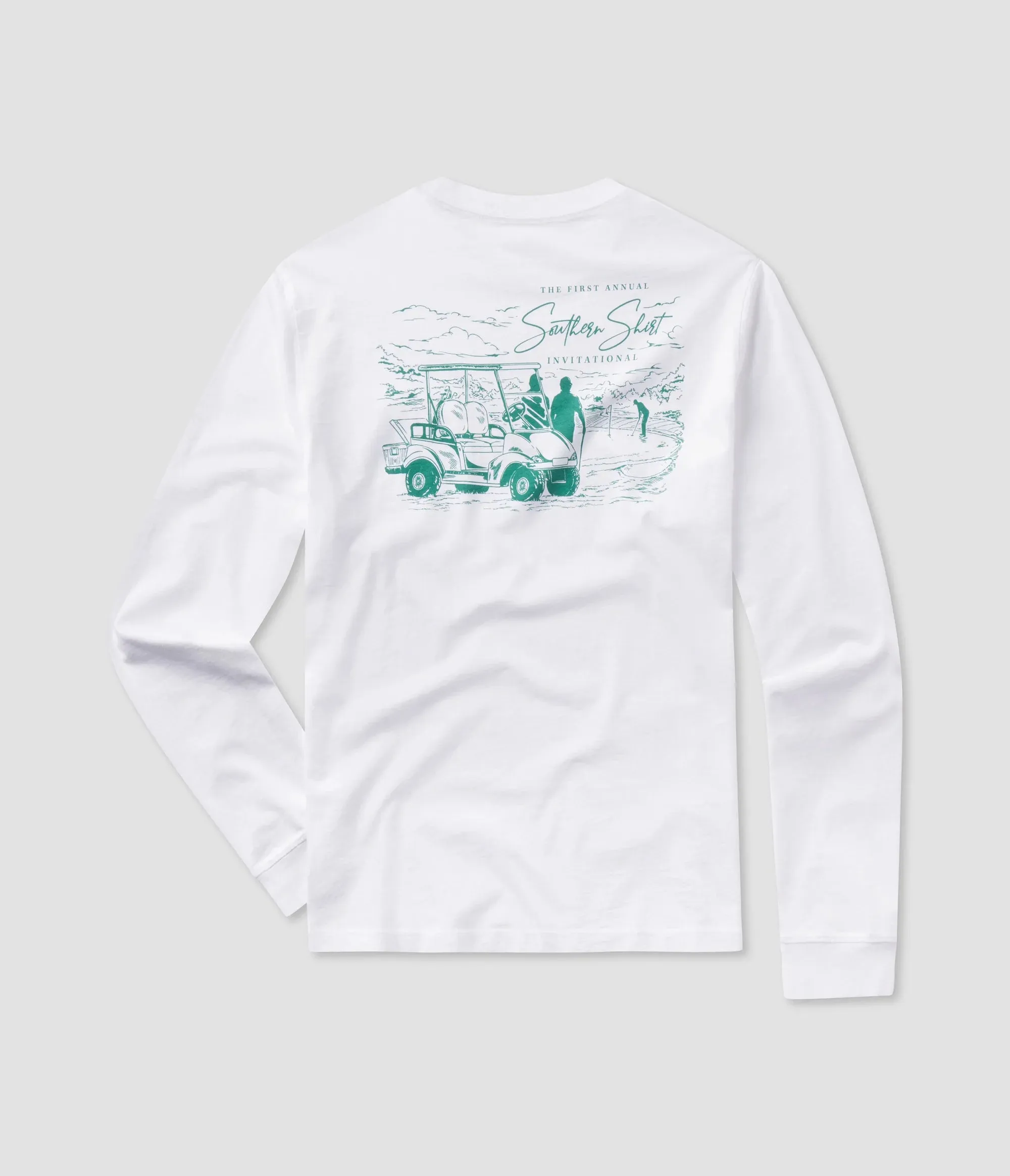 Stay The Course LS Tee • Bright White