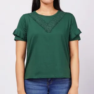 Stylistic Mr. Lee Ladies Basic Tees Relaxed Fit 151513 (Green)