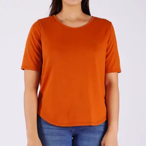 Stylistic Mr. Lee Ladies Basic Tees Relaxed Fit 154502-U (Rust)