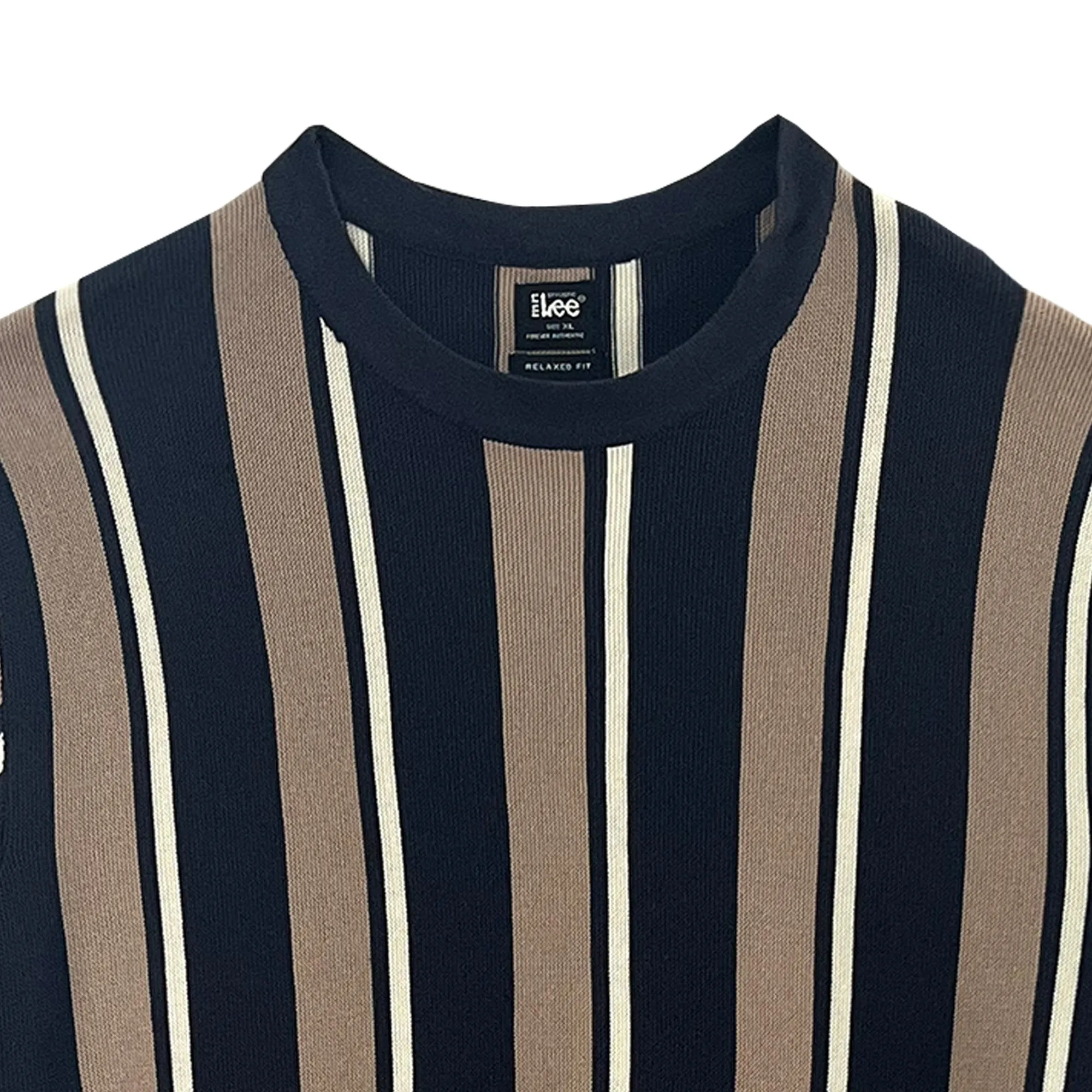 Stylistic Mr. Lee Men's Basic Tees Relaxed Fit 169018 (Navy)