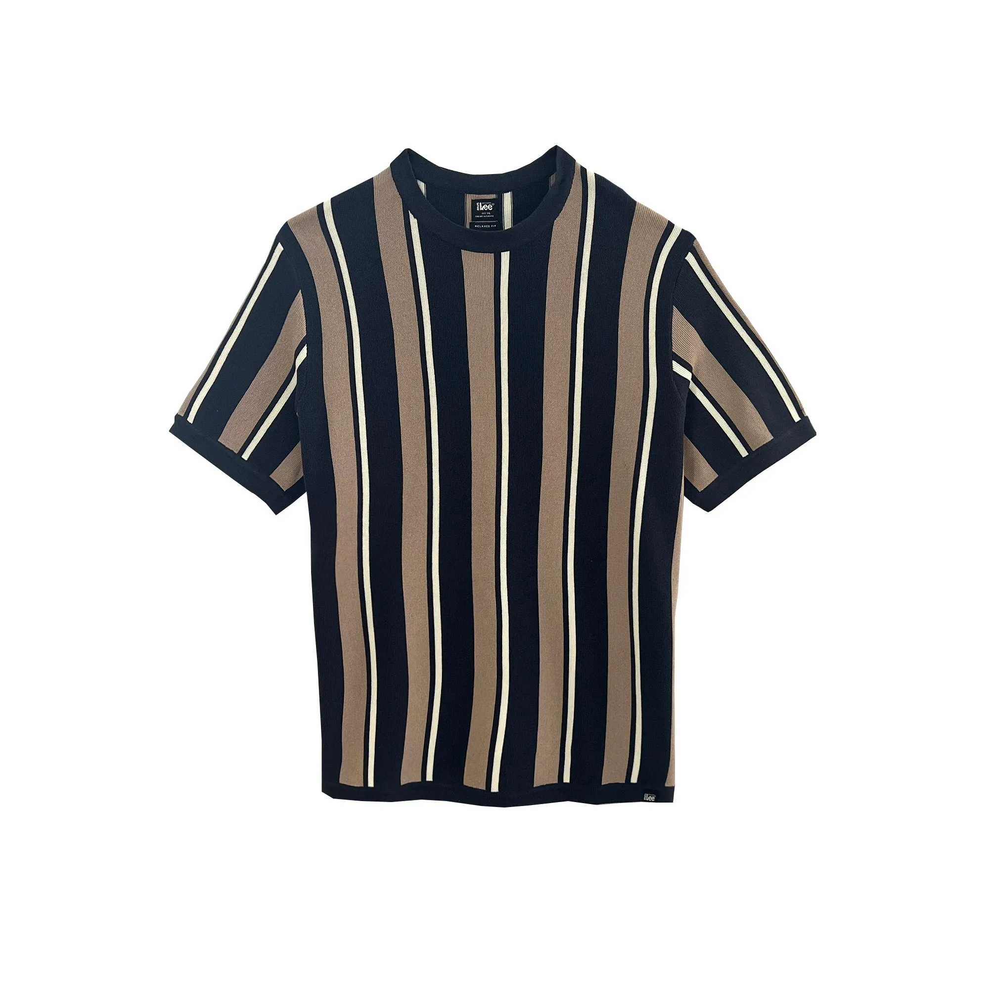 Stylistic Mr. Lee Men's Basic Tees Relaxed Fit 169018 (Navy)
