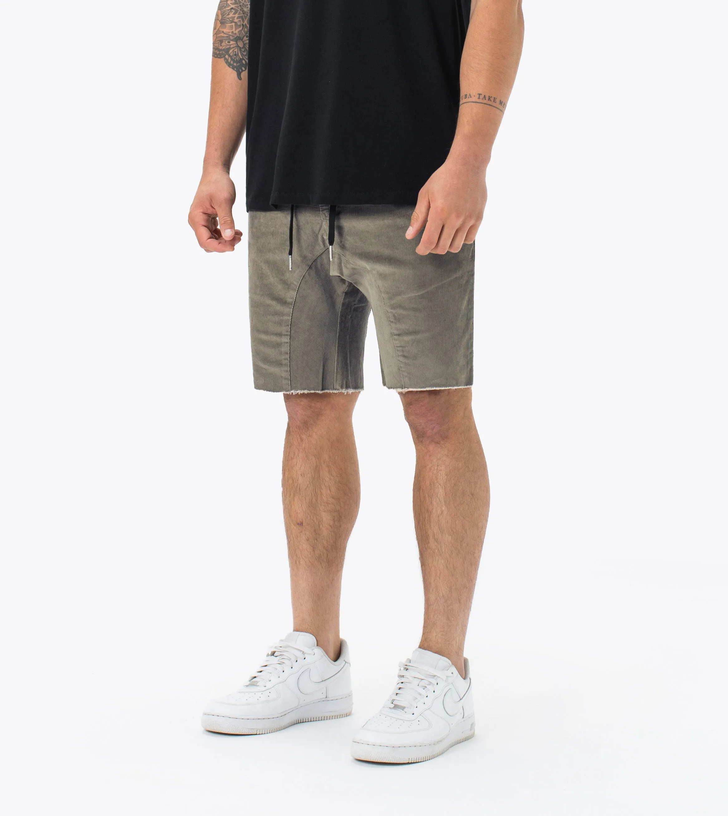 Sureshot Cord Short Dk Moss