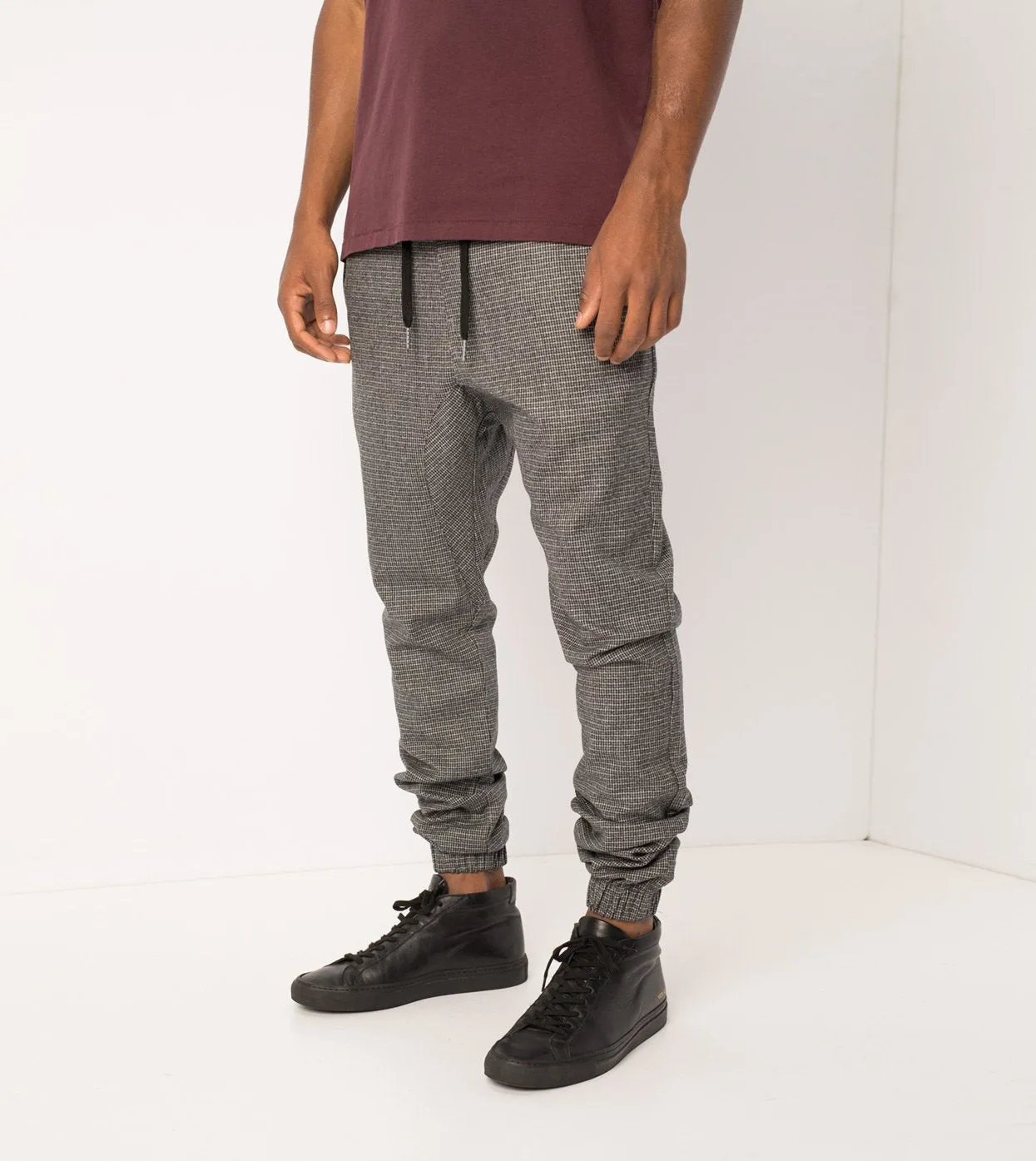 Sureshot Herringbone Jogger Grey Marle - Sale