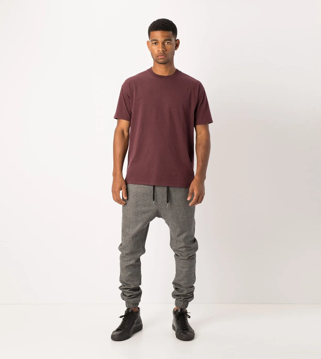 Sureshot Herringbone Jogger Grey Marle - Sale