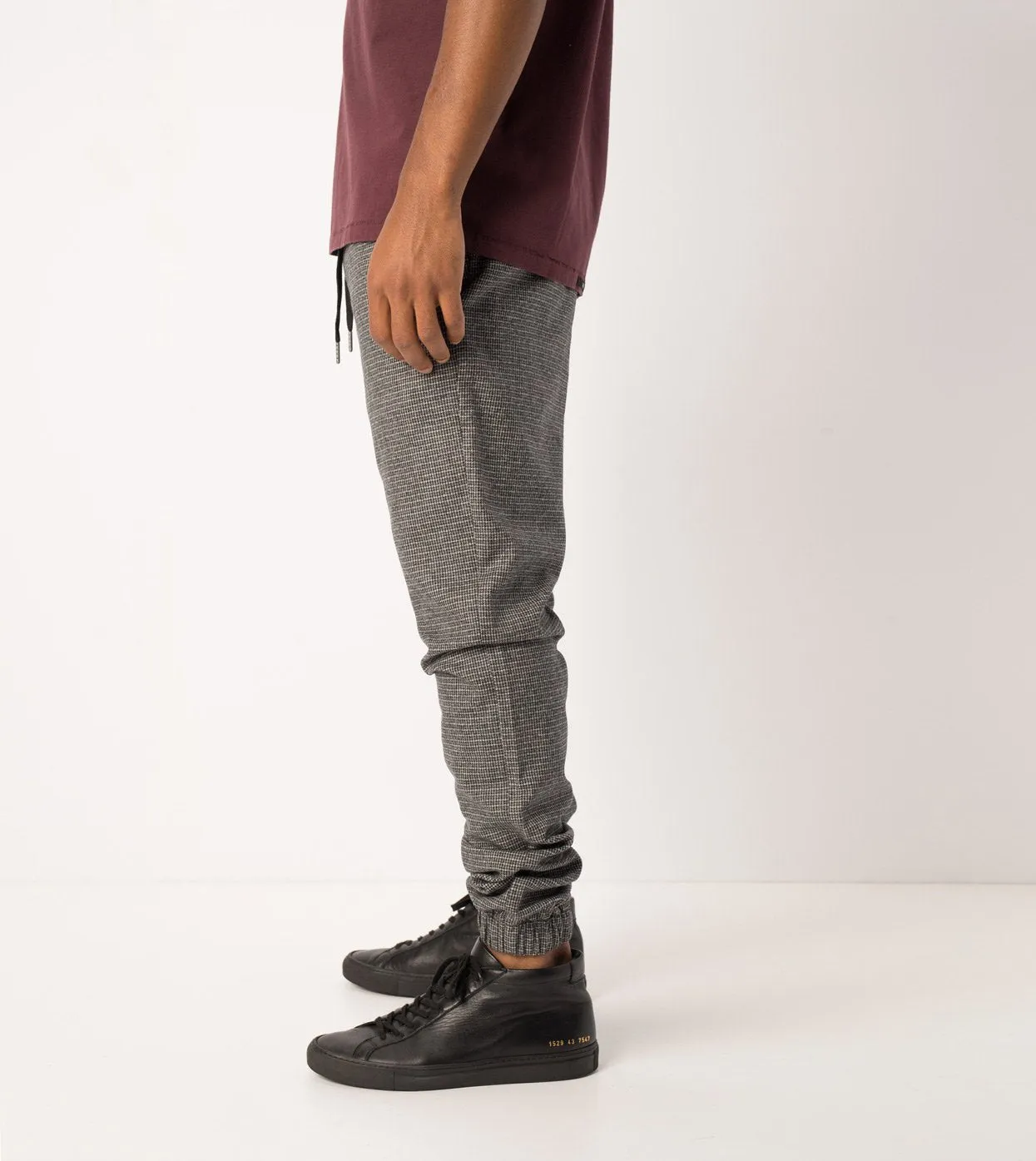 Sureshot Herringbone Jogger Grey Marle - Sale