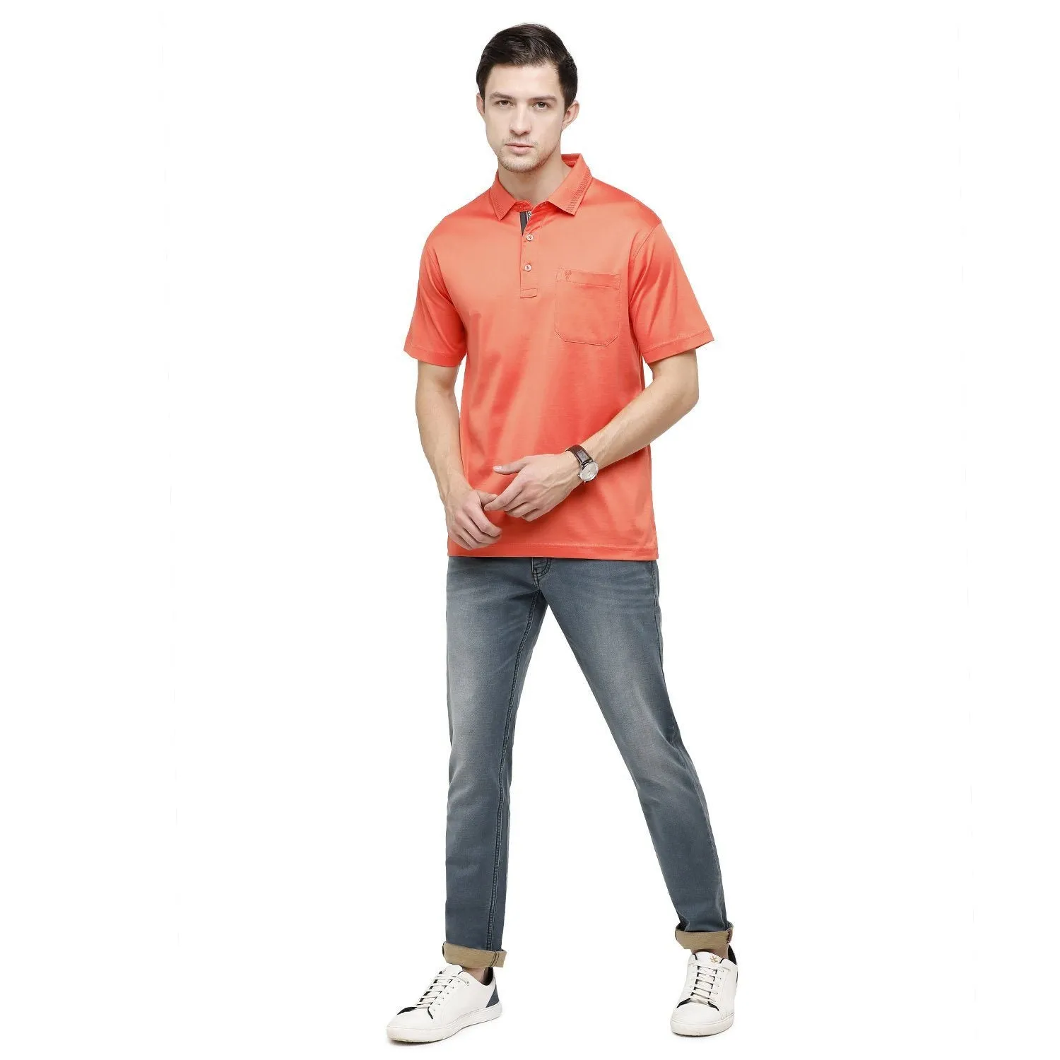 Swiss Club Mens Solid Skinny Fit 98% Cotton 2% Lycra Light Grey Fashion Denim ( D-SC-16 A-LGR-SK-LY_30INCH )