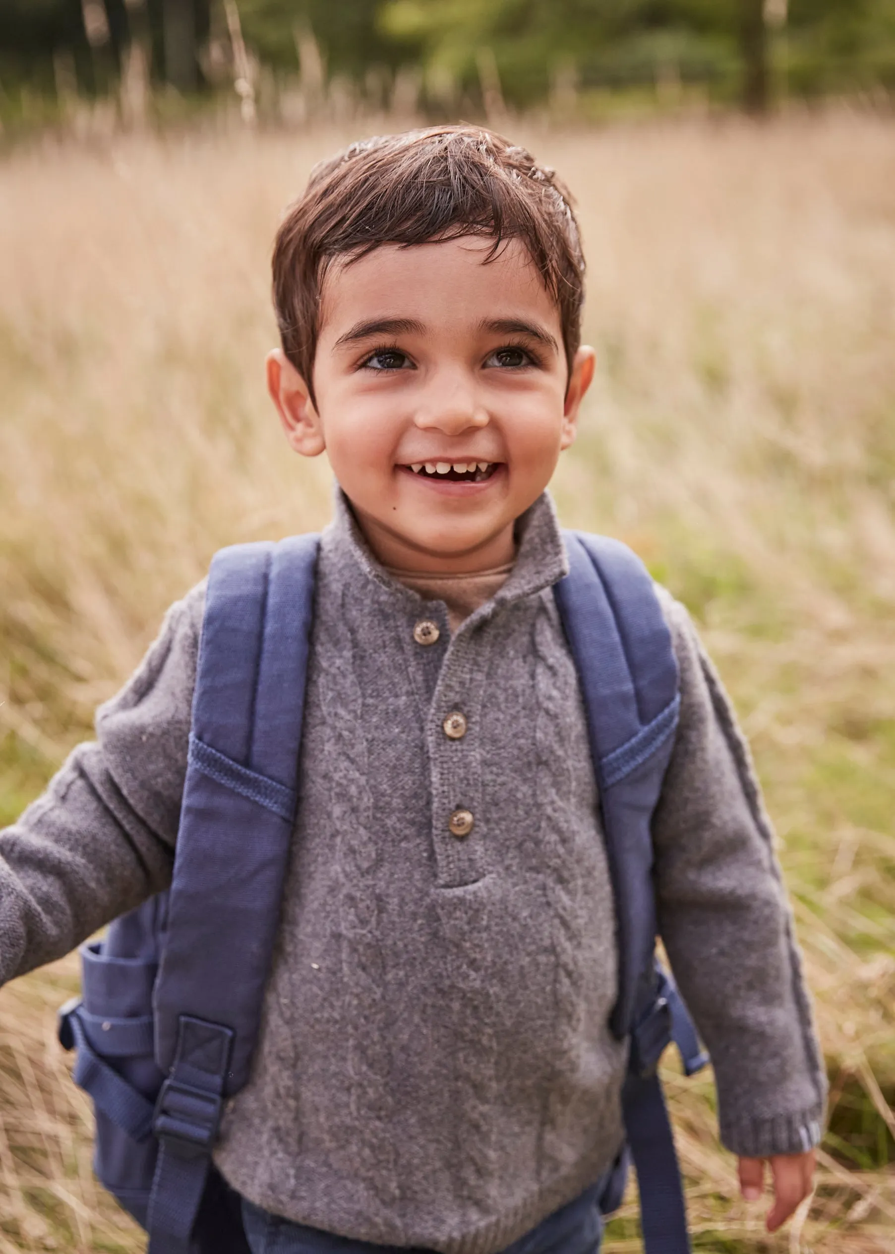 The Dark Grey Merino Cashmere Polo
