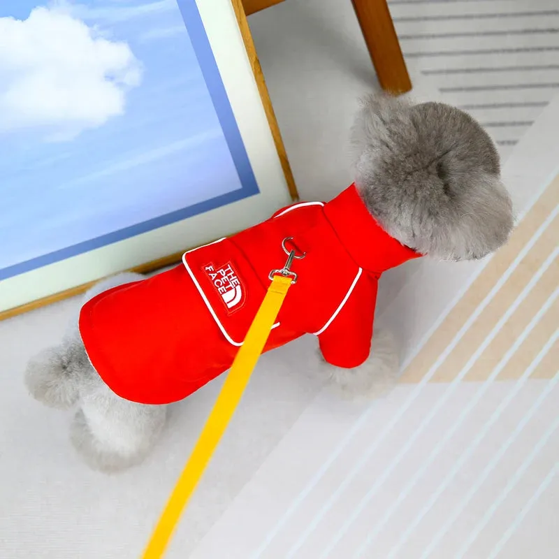 The Pet Face Waterproof Winter Jacket - Warm Fleece Coat