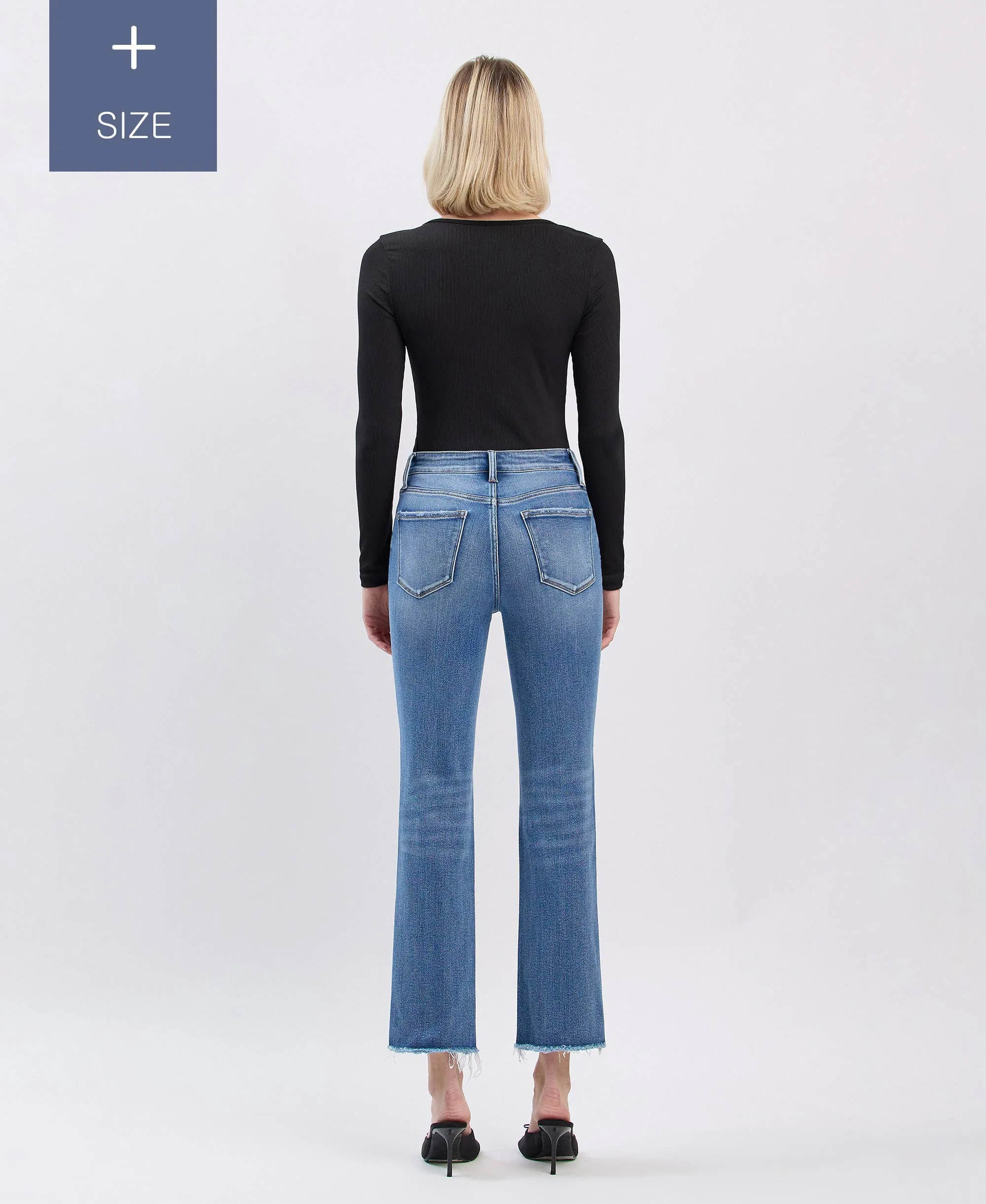Tummy Control Highrise Slim Stright- Plus