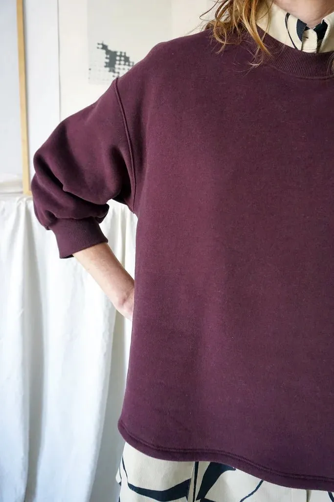 Ursa Minor Leona Sweatshirt (Wine)